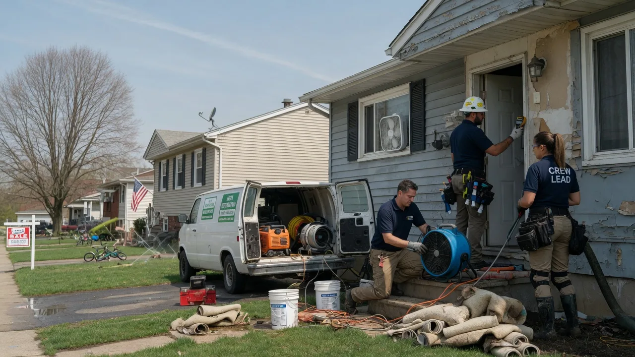 Flood Cleanup in Claflin, KS near me